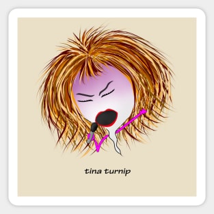 Tina Turnip Sticker